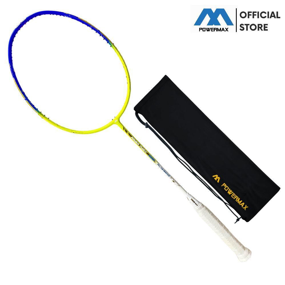 Big Promo Powermax Raket Badminton Power Magic 1000 4U 35 Lbs Frame Bulutangkis Ringan All Around Bu