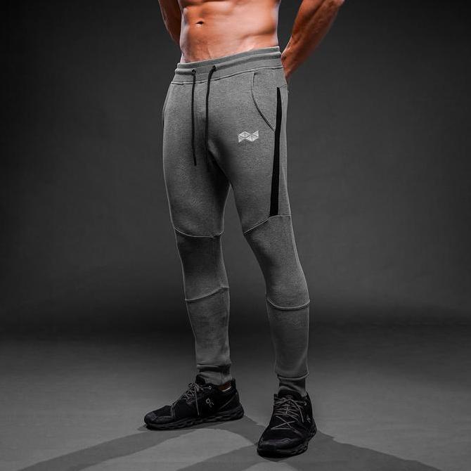 Yoyyy- Neveres Leather Stripe Jogger