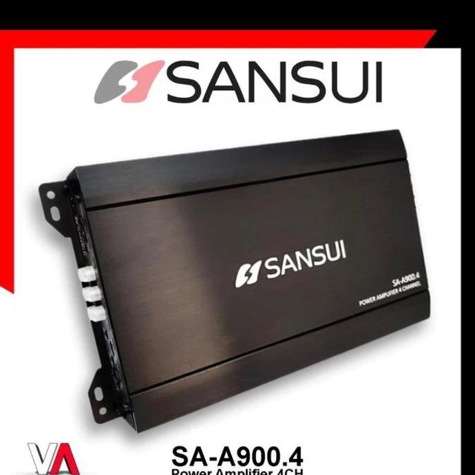 TERBARU - power Sansui 4channel amplifier mobil