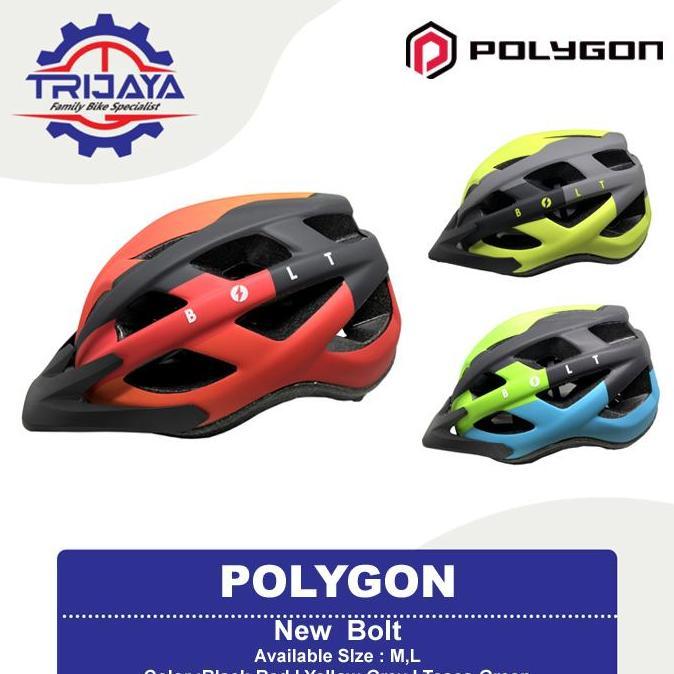 Helm Sepeda Polygon NEW Bolt | Helm sepeda