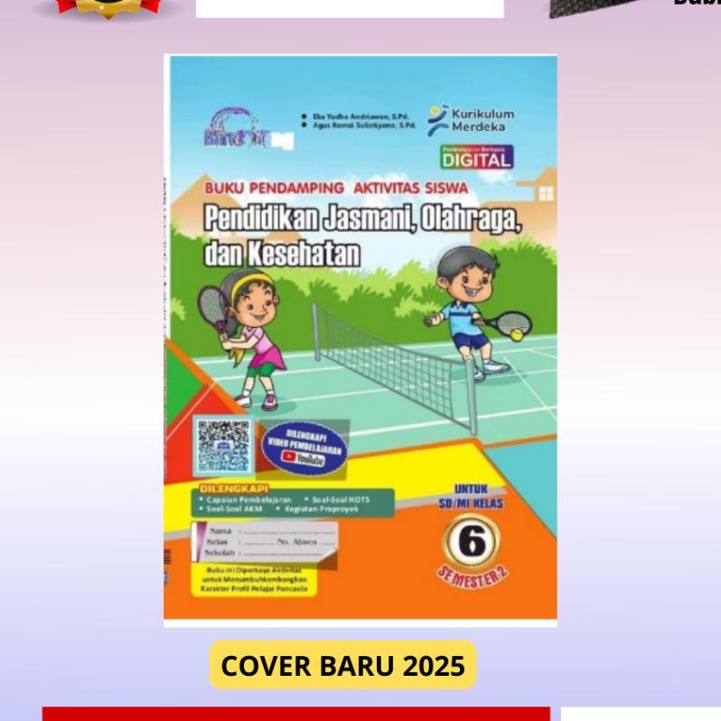 Pjok Penerbit Bintang Semester 1  / Buku Pendamping Aktivitas Siswa Pendidikan Jasmani Olahraga Kese