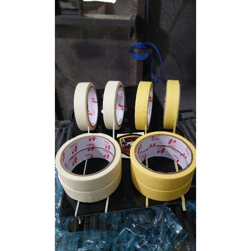 Solasi Isolasi Lakban Kertas Ukuran 2Mm - 6Mm Untuk Airbrush Grafis Perr Roll