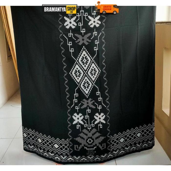 Sale Sarung Hds Samarinda Berkualitas Ori Nya Khusus Hitam Polos / Sarung Hds Polos Terbaru Versi Wa