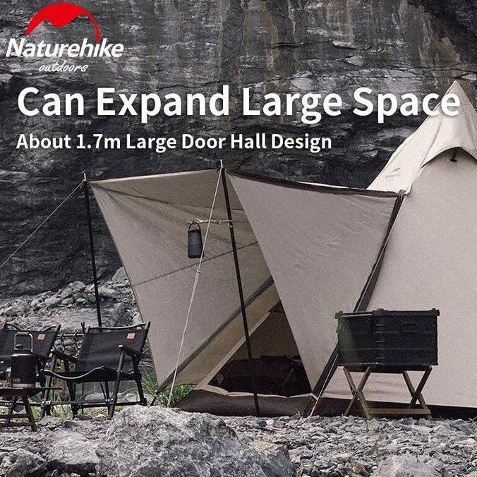 Terlaris Tenda Camping / Glamping Piramid Naturehike Nh20Zp013