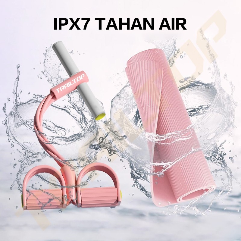 Trailtop Matras Olahraga Dan Tummy Trimer Fitnes Set Karpet Olahraga Workout Alat Olahraga Pengecil 