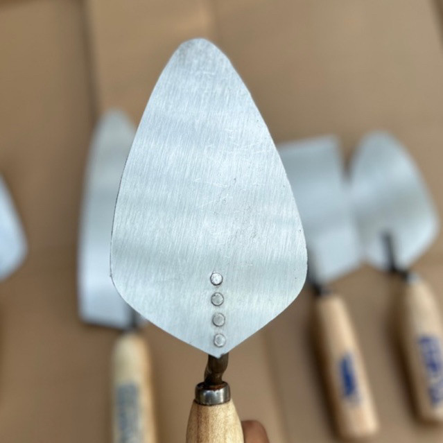 Cetok/Sendok Semen Galur Asli Baja Paku4/Cetok Galur Asli/Lancip/Oval