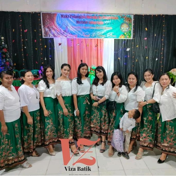 OOTD Rok Batik Payung Panjang Karet Jumbo Rok big size Modern Premium Rok Batik Kain Unggul jaya baw