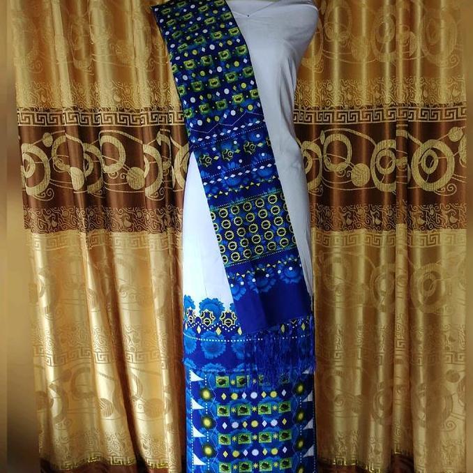 JUAL bahan seragam BKMT nasional 3 in 1 ukuran STANDAR dan JUMBO (baju, rok, dan selendang) Baju JUA