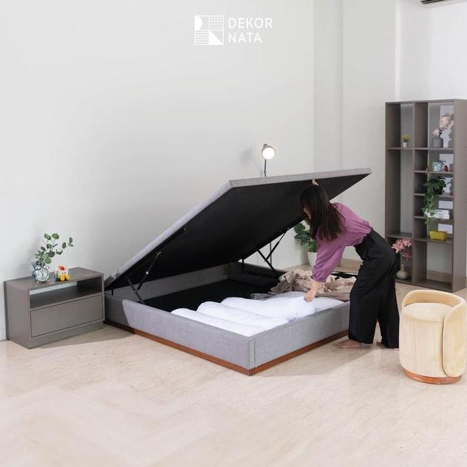 Terlaris Dekornata Divan Only Tanpa Headboard Knockdown Hidrolik Minimalis Divan 180X200 Divan 120X2