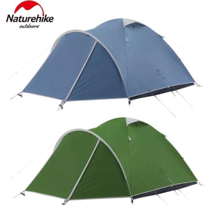 Terlaris Tenda Naturehike Nh21Zp015 3P Tent P-Plus Tenda Camping 3 Orang