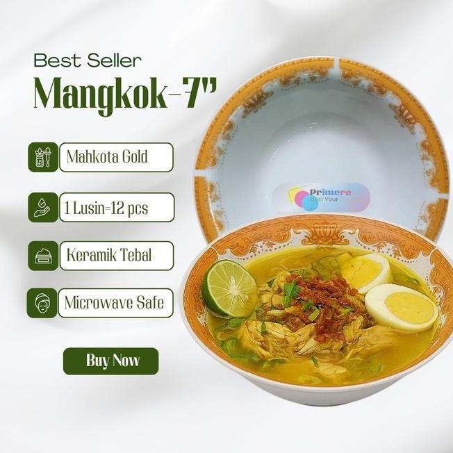 Mangkok Keramik Lusinan 12 Mangkok Kramik Aesthetic Besar 12 Lusin