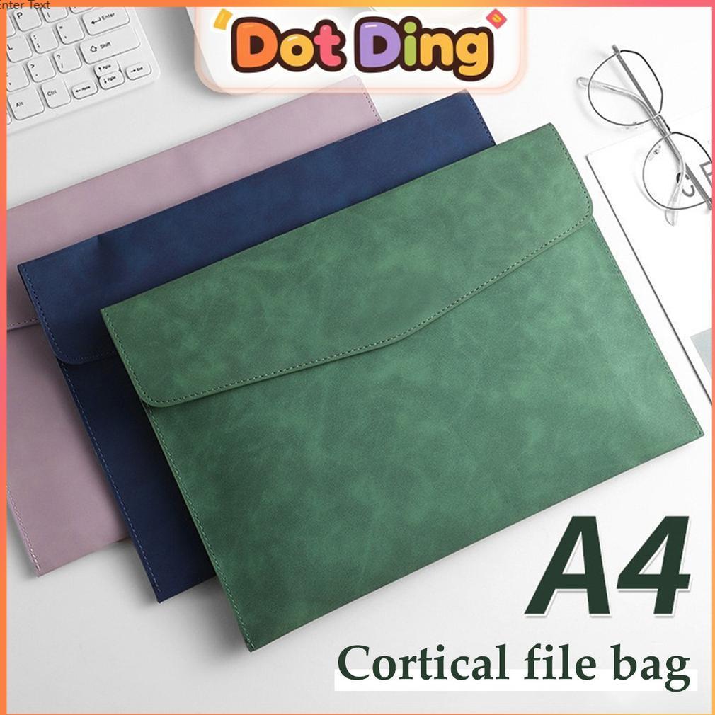 [DOTDING]MAP DOKUMEN KULIT A4 TEMPAT ARSIP KANTOR PREMIUM MAP FILE BISNIS DENGAN KANTONG KERTAS