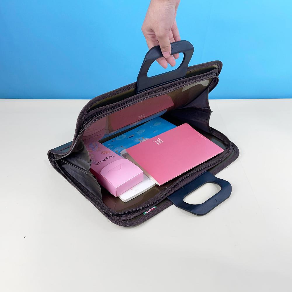 TOPLA MAP RESLETING ZIPPER FILE 1929 TAS DOKUMEN SKRIPSI UKURAN FOLIO