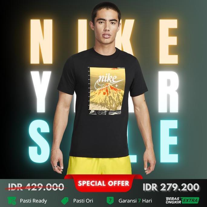 Kaos Nike Original Pria Sportswear OC Tee - Hitam