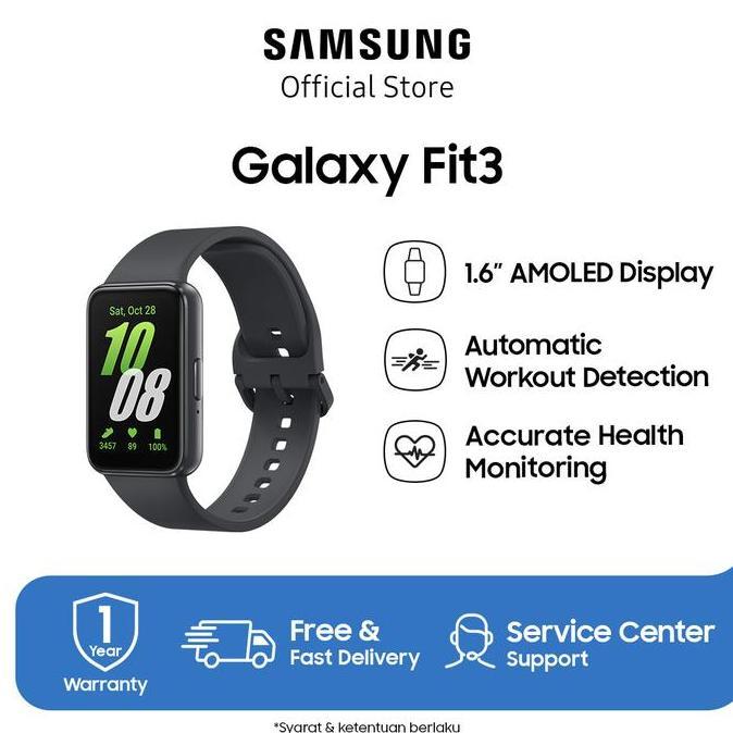 SAMSUNG GALAXY FIT3 - SMARTWATCH ORIGINAL DAN TERPERCAYA