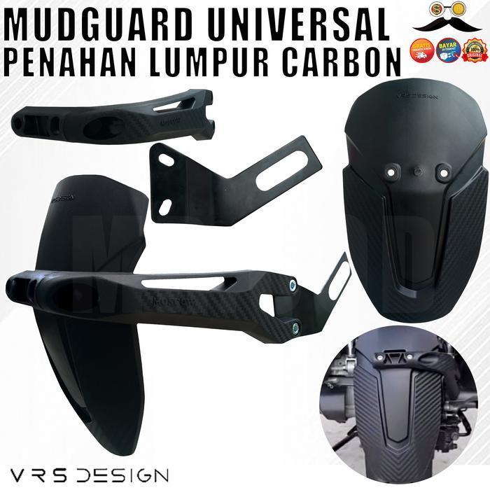 Mudguard Universal Spakbor Kolong Belakang Mud Guard Penahan Lumpur Karbon Mudguard Original High Qu