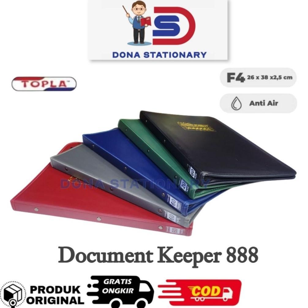 TOPLA MAP DOCUMENT KEEPER F4 (FOLIO) / DOKUMEN KEEPER KULIT TOPLA