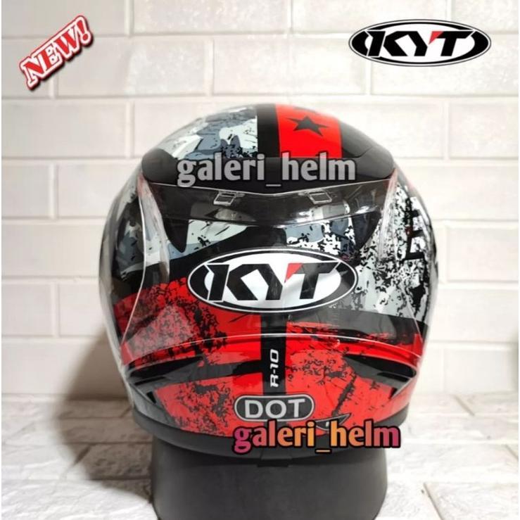 BIG SALE Spoiler 3D kyt r10 / spoiler helm kyt r10