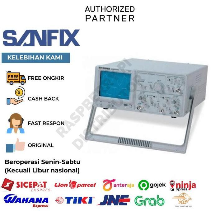 SANFIX SOS-620 ANALOG OSCILLOSCOPE ORIGINAL DAN TERPERCAYA