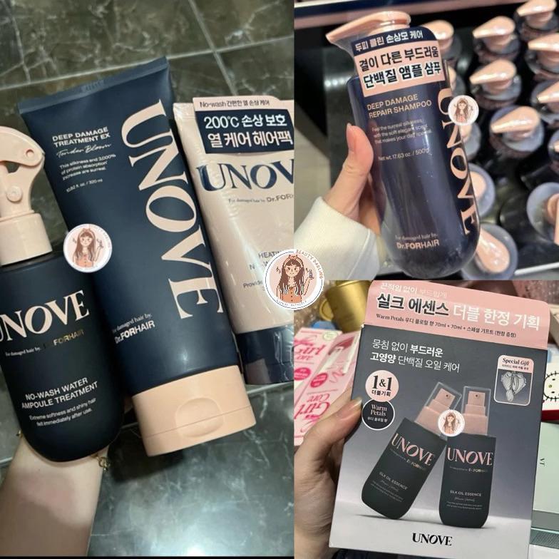 READY UNOVE DEEP DAMAGE TREATMENT EX TENDER BLOSSOM 320ml NO WASH WATER AMPOULE TREATMENT | DEEP DAM