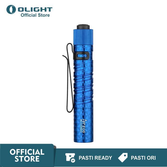 Senter Olight i3T EOS Pinwheel Blue Flashlight LED