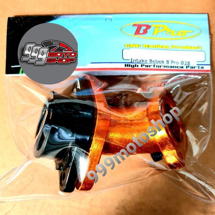 (Best Saller) Bpro Racing Intake Bebek Pe Pwk Ukuran 28 Race Pendek Lurus Manipol Bestseller