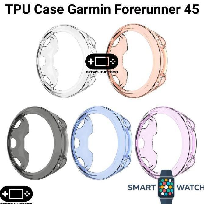 TERLARIS TPU CASE GARMIN FORERUNNER 45 SILICONE SILIKON SOFT GARMIN FORERUNNER 45 45S FR FR45 FR45S