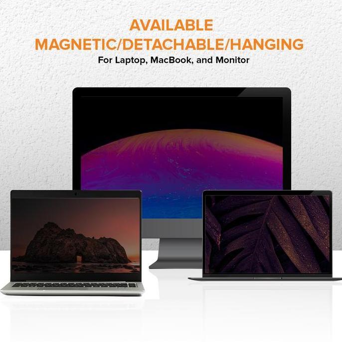 Filter Anti Spy Laptop - Layar Privasi - Anti Radiasi, Anti Blue Light