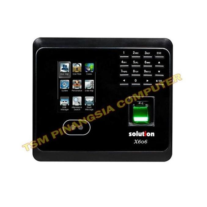 TERBARU|TERMURAH|BARU|PREMIUM|TERLARIS|GARANSI|DISKON|PROMO SOLUTION X-606 S ABSENSI SIDIK JARI FING