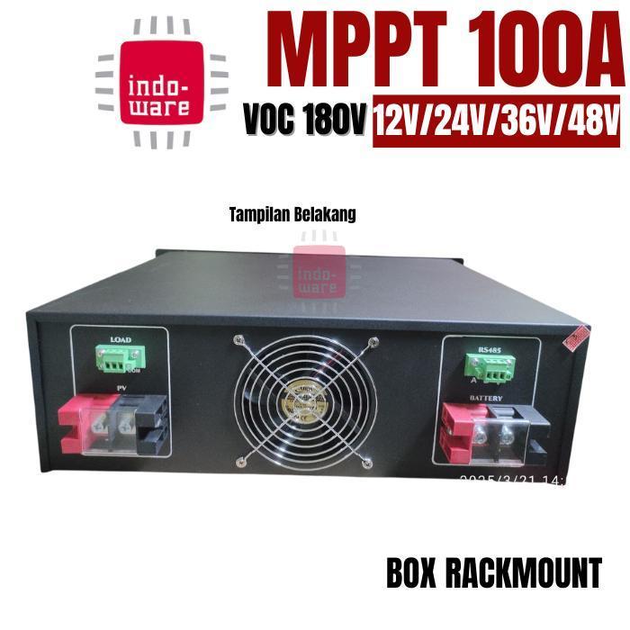 Real MPPT rating 100a 100 amper rack mount mppt solar charging 100A Casing MPPT Lokal MPPT 100A rack