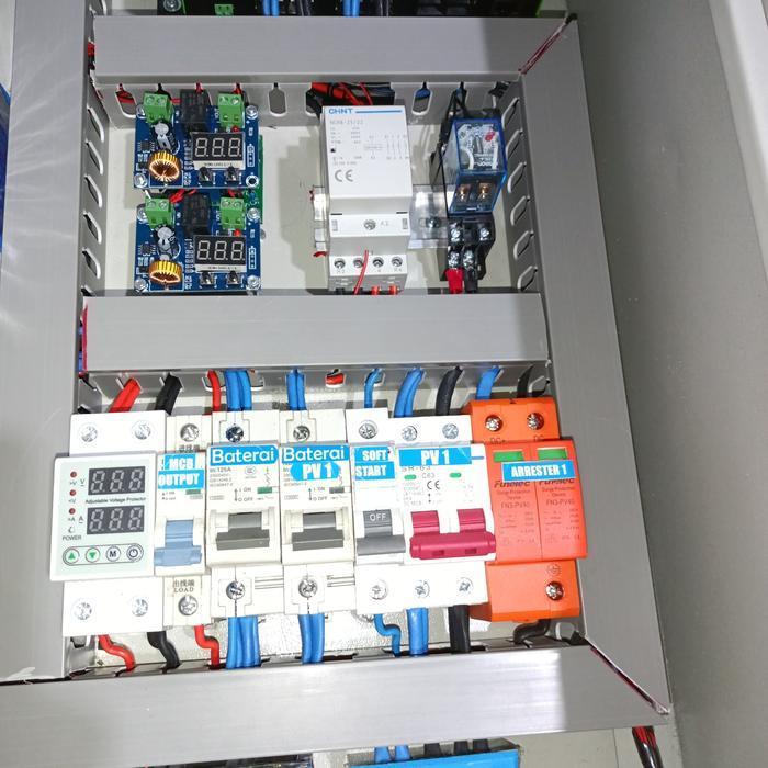 paket box panel PLTS 3000w PSW mppt 60A otomatis panel Surya edisi2022