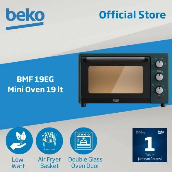 OVEN LISTRIK BEKO BMF19EG 19 LITER OVEN PORTABLE