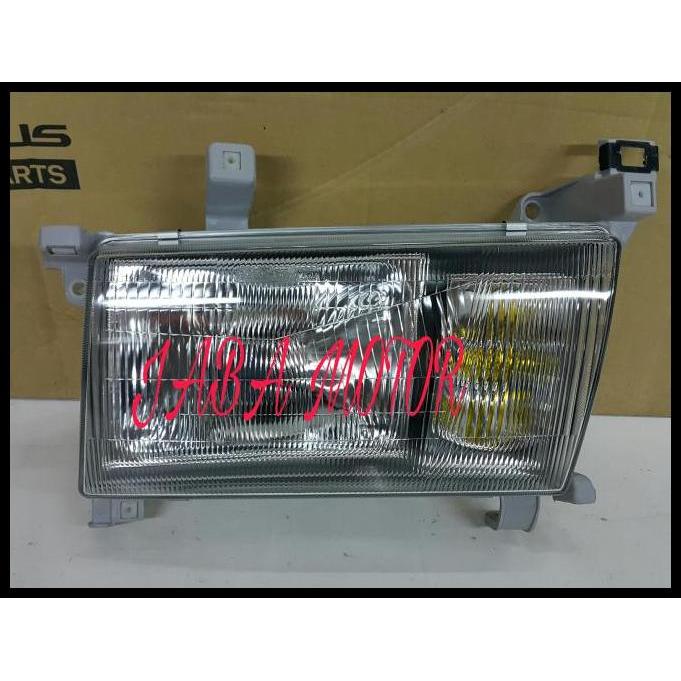 TERBARU HEADLAMP-LAMPU DEPAN KIJANG KAPSUL LGX-KRISTA 1997-1999 WITH FOGLAMP 