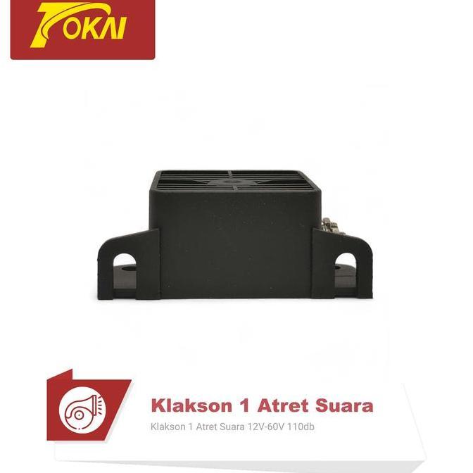 Promo Klakson atret backup alarm Mundur Truk/bus 12-48 Volt 1 Suara, Waterproof Diskon