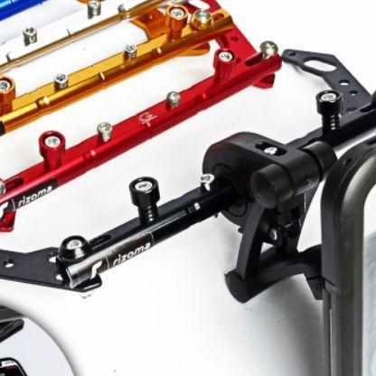 Holder Hp Waterproof Paket Lengkap + Stabilizer Spion Motor Nmax, Lexi, Vario New, Mio, Beat, Scoopy