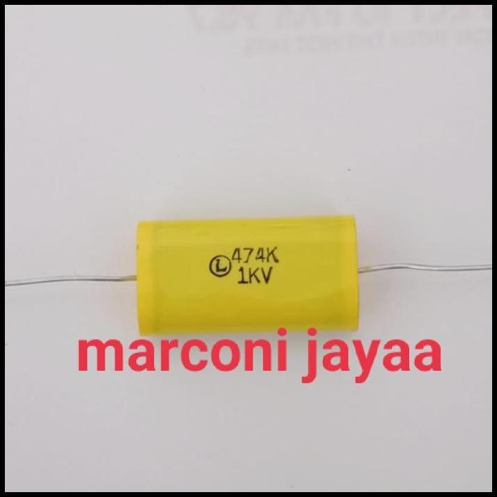 DISKON KAPASITOR AXIAL 474K 1KV/ 0,47UF 1000VDC 