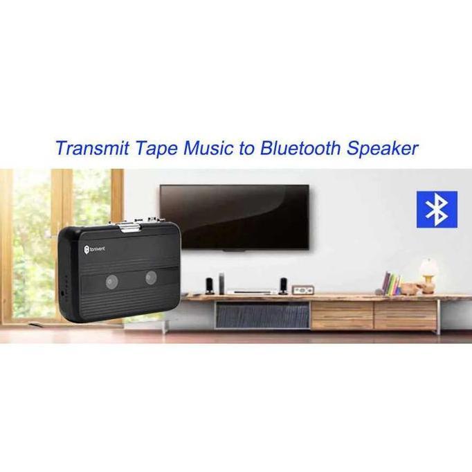 Tonivent Player Kaset Tape Walkman Bluetooth FM Radio Connection FM