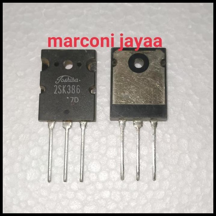 TERBARU 2SK386 TOSHIBA TO-3PL MOSFET N-CHANEL 