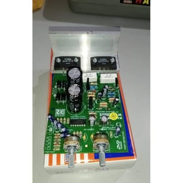 Kit aktif subwoofer sonic boom 300w