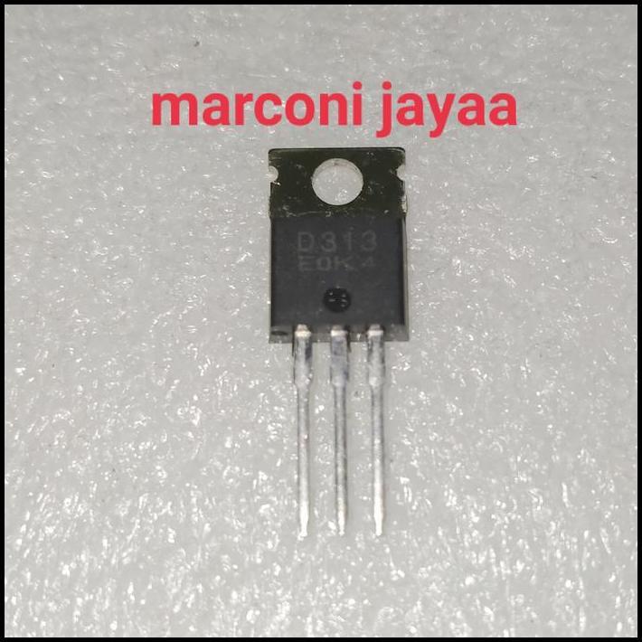 DISKON TRANSISTOR D313 TO-220 ASLI