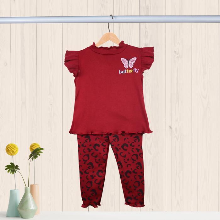 Bisa Cod - Owlet - Setelan Anak Perempuan / Setelan Bordir  / Baju Anak Perempuan Fashion