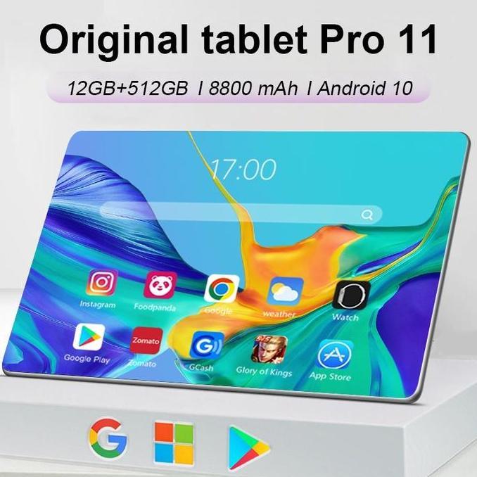 2023 Tablet Pc 5G Asli Baru Galaxy Pro11 Tab 10.1inch 12GB+512GB