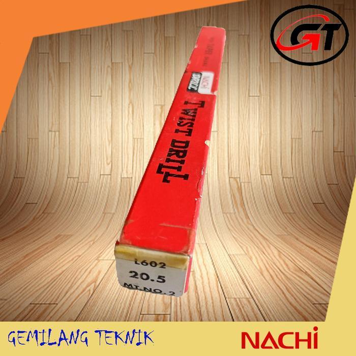 Mata bor besi Nachi 20.5mm Taper