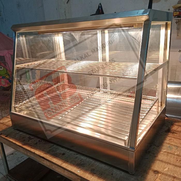 food warmmer etalase fried chicken 2 rak