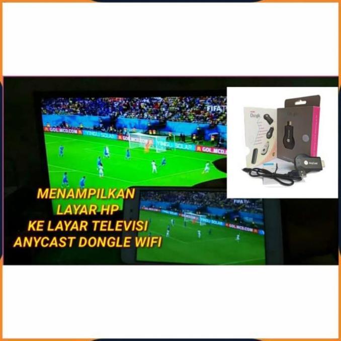 [COD] ANYCAST DONGLE WIRELESS / ALAT PENGHUBUNG HP KE TV LED / MIRACAST DONGEL ANYCASH WIFI RECEIVER