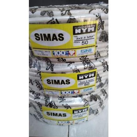 Kabel NYM Tembaga Murni SNI 32,5 Simas