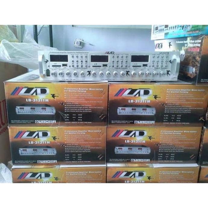 Ampli Walet LAD 3131 TM 3 Player Garansi 1 Tahun