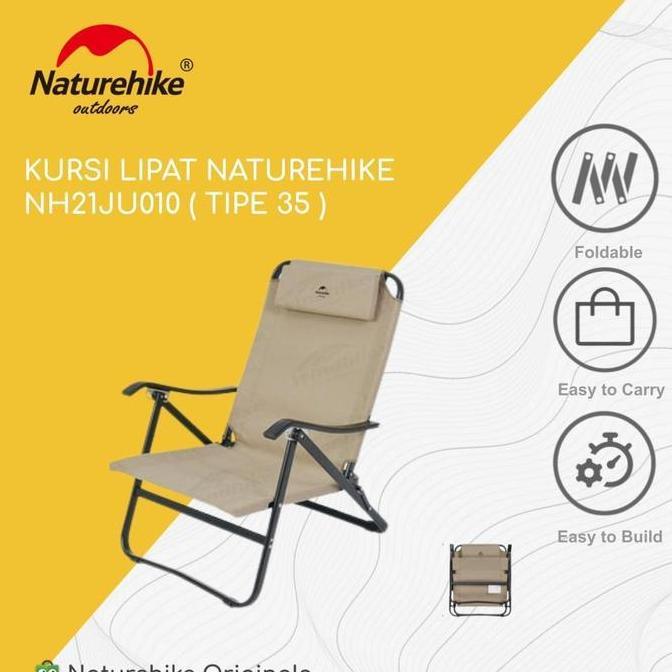Terlaris Kursi Lipat Portable / Camping / Outdoor Naturehike Nh21Ju010 Tipe 35