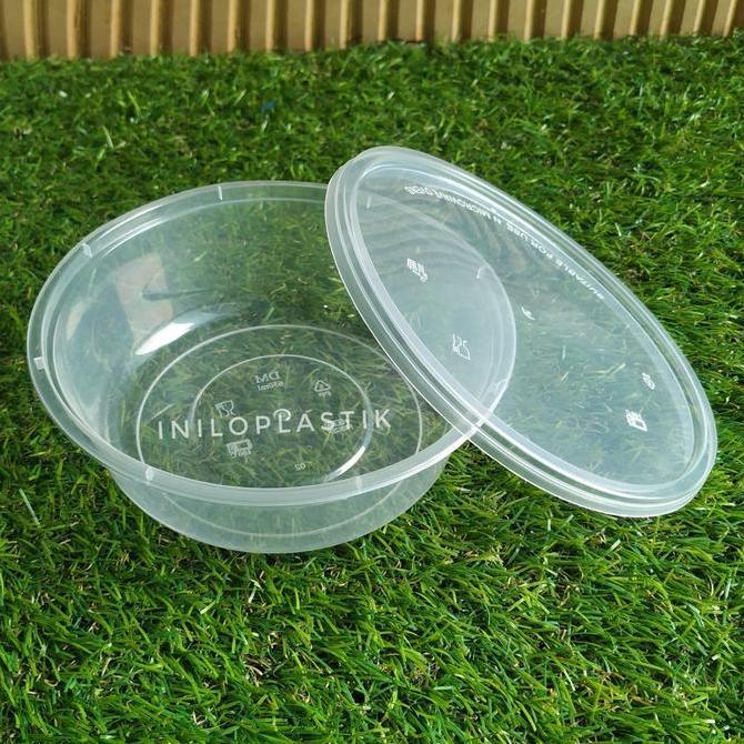 TERLARIS THINWALL DM 650ML ROUND BOWL / THINWALL BULAT FOOD CONTAINER 650 ML - 25PCS