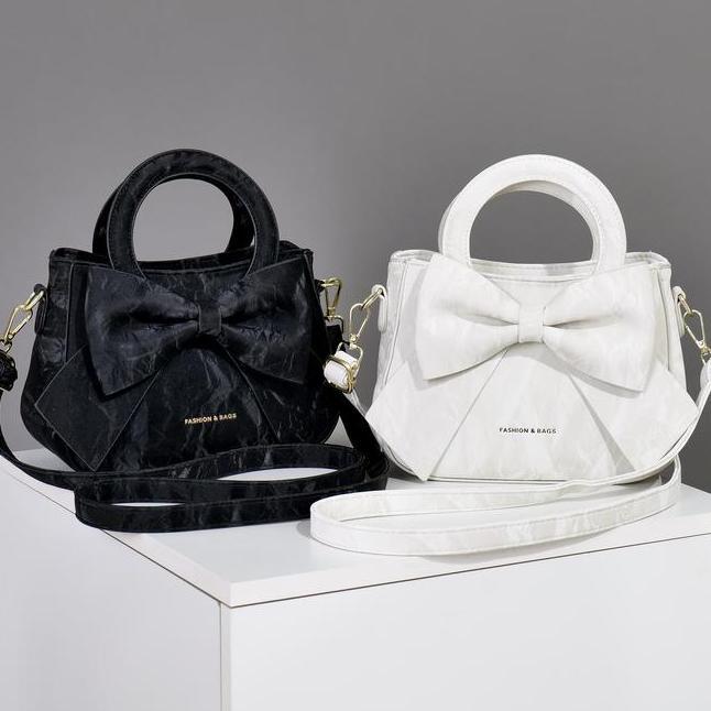 M12190 Tas Wanita Simpel Tapi Elegan Tas Tangan Tas Pita Hand Bag